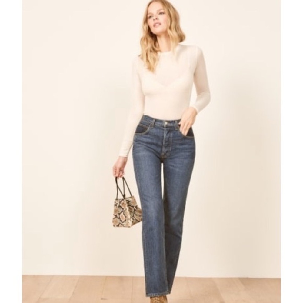 Reformation Cynthia High Relaxed Jeans size 29
